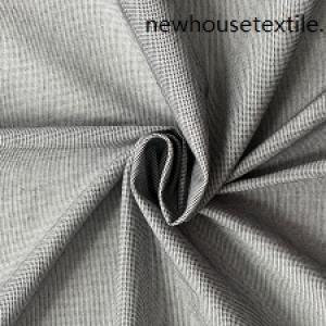 .cotton polyester stretch  yarn dyed fabric 